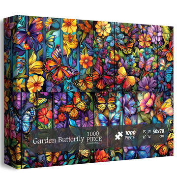 Garden Butterfly puzzle puzzle 1000 pezzi